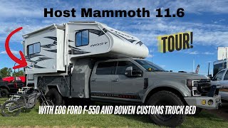 Tour of the 2025 Host Mammoth 116 tripleslide truck camper [upl. by Dustin]