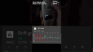 Orion Nebula Observe with Latte V3 Star Tracker from Warkop Beta [upl. by Ingra]