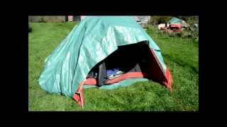 How to Winterize a summer tent to keep warmer in cold weather [upl. by Niowtna]