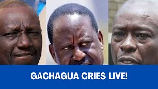 DRAMA AS GACHAGUA TEARFULLY DRINKS MURSIK WHILE CURSING RUTO AND HIS FAMILY [upl. by Harlow719]