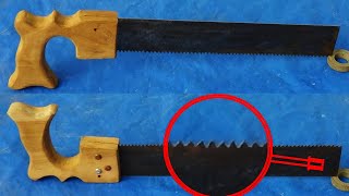 How to make a Hand saw blade [upl. by Ytineres753]