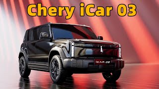 A offroad vehicle priced at 15000 What are the advantages of the Chery iCar 03 [upl. by Aslin947]