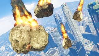 ÜBERLEBEN WIR DIE METEORITEN   GTA 5 APOKALYPSE [upl. by Ludwig]