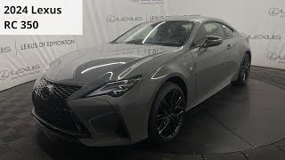 NEW 2024 Lexus RC 350  AWD  FSport Series 3 [upl. by Jac]