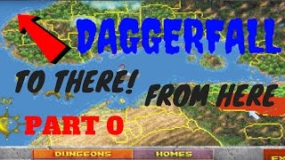 HOW BIG IS THE MAP in Daggerfall Walk Across the Map Part 0 [upl. by Eniowtna]