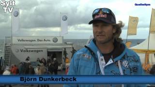 Björn Dunkerbeck beim Windsurf World Cup 2012 auf Sylt [upl. by Albemarle]