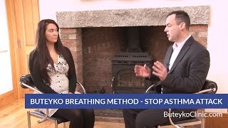 Buteyko Breathing Method  Stop Asthma Attack Panic Attack or Hyperventilation Attack [upl. by Latin]