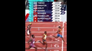 BREAKING LESLIE TEBOGO wins 200m again at LAUSANNE DIAMOND LEAGUE  See Final Standings [upl. by Lia]