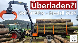 Überladen BMF14T2Pro  Modell 2024  Ersteinsatz am Fendt Favorit 511 C [upl. by Durarte732]