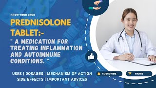 Prednisolone Tablets Uses Dosage Mechanism Side Effects and Important Advice  MediInsights [upl. by Malcah]