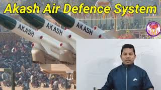 Akash Air Defence Missile  Akash Air Defence System DRDO  Akash Missile Attack Range aa 25 Km [upl. by Ymma]