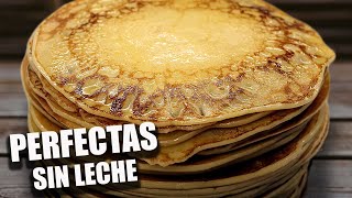 Como hacer PANQUEQUES Facil y Rapido Receta Sin leche Paso a Paso ✅ [upl. by Nodnorb]