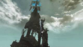 Dive Master Masted  Jumping from Abaddons Ascent with diving goggles  Guild Wars 2 [upl. by Jannel]