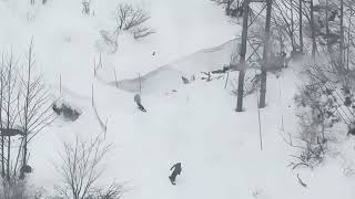 Snowy Tanigawadake Ropeway in Minakami [upl. by Teodoro]