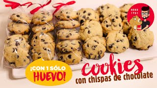 GALLETAS CON CHISPAS DE CHOCOLATE  RECETA FÁCIL Y RÁPIDA  IDEAL VENTA  MONO 1981 [upl. by Modestine54]