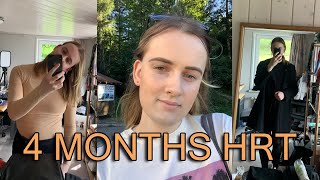 4 Months HRT Transition Timeline [upl. by Ayel]