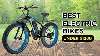 10 best Electric Bikes UNDER 1200 2024 [upl. by Llenart]