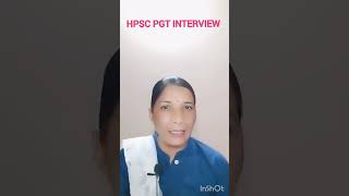 hpsc PGT interview me introduction kaise de hpscpgtinterview hpsc viral hpsc2024 [upl. by Ytsur547]