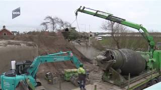 Bunkers komen tevoorschijn na huizensloop [upl. by Fermin]