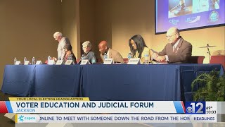 Voter Education and Judicial Forum held in Jackson [upl. by Pennington]