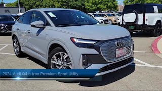 2024 Audi Q4 etron Premium Sport Utility Livermore Pleasanton Dublin Tracy Fremont San Ramon [upl. by Nyvlem722]