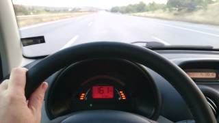 Citroen c3 highway max speed [upl. by Hcirteid]