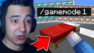 minecraftta BEDWARS GAMEMODE 1 TROLL Cinavar [upl. by Jain]