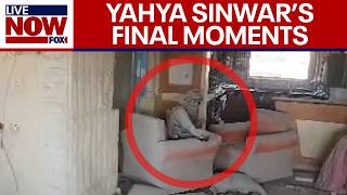 Yahya Sinwar killed Final moments caught on drone video IDF says  LiveNOW from FOX [upl. by Henni]