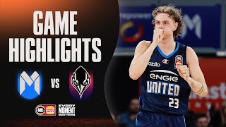 Melbourne United vs Adelaide 36ers  Game Highlights  Round 11 NBL24 [upl. by Meador444]