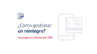 ¿Cómo gestionar un reintegro [upl. by Nnaeoj668]