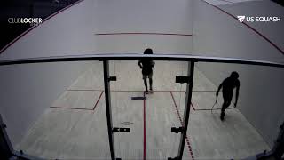 Court 11  2024 MidAtlantic Squash Conference Championship  Day 3 [upl. by Ylsew]