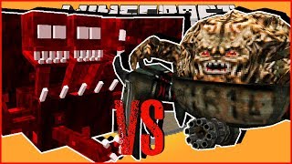 Minecraft  THE DREAD BEAST VS ASMODEUS ABYSSAL CRAFT VS LYCANITES [upl. by Nnylyma587]