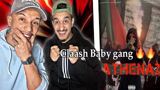 Didine Canon 16  Athena 2 Reaction🇲🇦🇩🇿 Claash Baby Gang  🔥🔥 [upl. by Ttcos]