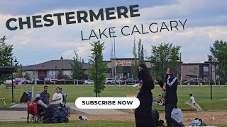 Chestermere Lake Calgary Tour  View Takeoffwithvishal calgary canada [upl. by Aiahc]