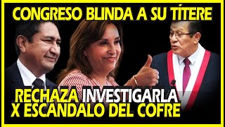 😱Congreso blinda a Dina del escándalo del COFRE y presunto encubrimiento al prófugo Vladimir Cerrón [upl. by Musihc]