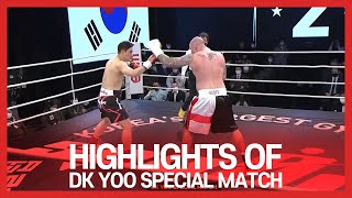 Highlights of DK Yoos Special match   DKYOO vs Bradley Scott [upl. by Kceb]