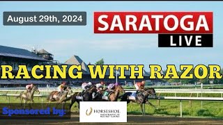 LIVE Horse Racing Handicapping  Saratoga  Kentucky Downs  Horseshoe Indianapolis  Thu Aug 29th [upl. by Yorker107]