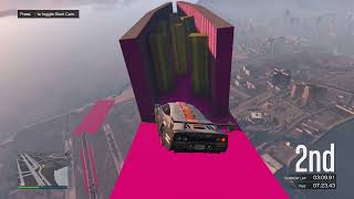 Grand Theft Auto V stunt race with a Progen Tyrus [upl. by Shafer10]