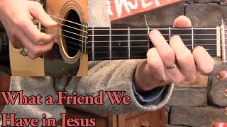 Fingerstyle Gospel Guitar Tis So Sweet amp What a Friend We Have in Jesus [upl. by Nylatsirhc]