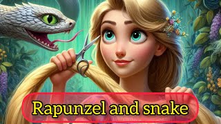 A tale of Rapunzel and snake راپنزل اور سانپ  Fairytales gudiya waly cartoon pariyo wly cartoon [upl. by Mercola]