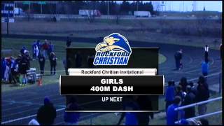 Track amp Field  Rockford Christian Invitational [upl. by Silecara]