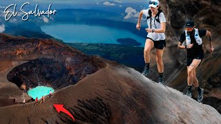 Carrera EXTREMA en el Volcán Ilamatepec ULTRAVOLCANES Trail Runners El Salvador [upl. by Oznol29]