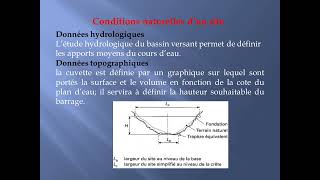 Vidéo pédagogique cours ouvrages hydrauliques [upl. by Naitsirhc]