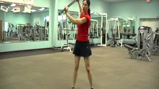 Upper Body Exercise using Body Bar [upl. by Tegdig]