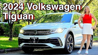 2024 Volkswagen Tiguan review  A compact SUV that handles well [upl. by Betteanne]