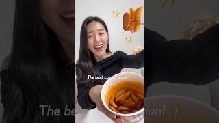 🤤I found the best combination of Buldak Tteokbokki🔥😋 [upl. by Cam]