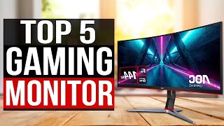 TOP 5 Best Gaming Monitor 2024 [upl. by Ailito75]