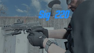 Fallout 4 Sig P220 Mod [upl. by Laroy]