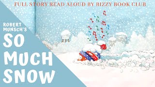 So Much Snow by Robert Munsch  Full Story Read Aloud by Bizzy Book Club w Barbie Dog amp Snorlax LEGO [upl. by Elisa]