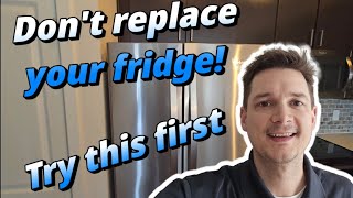 Whirlpool Fridge wont cool Quick and cheap fix [upl. by Elacsap]